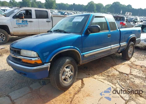 2000 Chevrolet S Truck Ls из США, поврежденный, VIN 1GCDT19W7YK211086